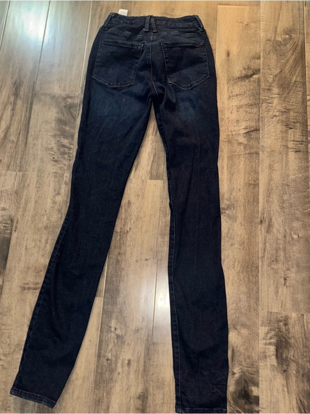 Good American Good Legs Long Skinny Jeans High Rise Dark Wash Sz 4 / 27 Khloe K - Picture 4 of 9